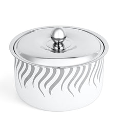 FnS Flame Stainless Steel Casserole (1600ml)