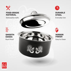 FNS Hazel Casserole with Lid (3000ml)