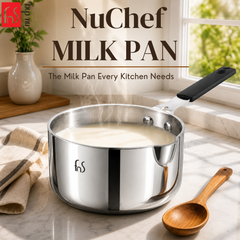 FnS Stainless Steel Mini Milk Pan 14 cm