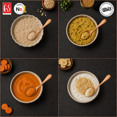 Chef Vicky Ratnani's Signature Collection By FnS Livo Rose Gold Stainless Steel Mirror Finish Baby Spoon 6 Pcs Set | Premium refined finish Handle Design, Durable and Safe, Ideal for Feeding, Stylish and Practical for Babies
