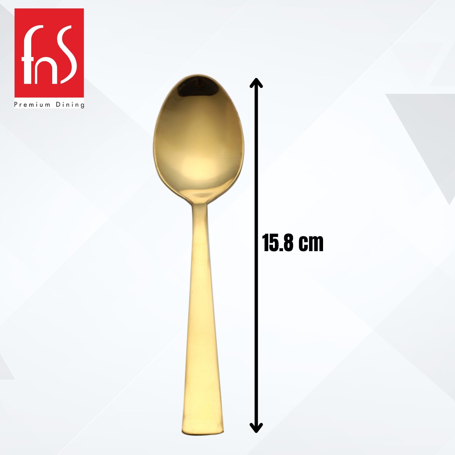 Montavo by FnS  Alexa Gold Stainless Steel 6 Pcs Baby Spoon Set