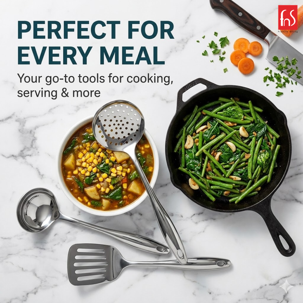 Montavo by FnS Premium 4 Pcs Kitchen Tool Set (Large Size)