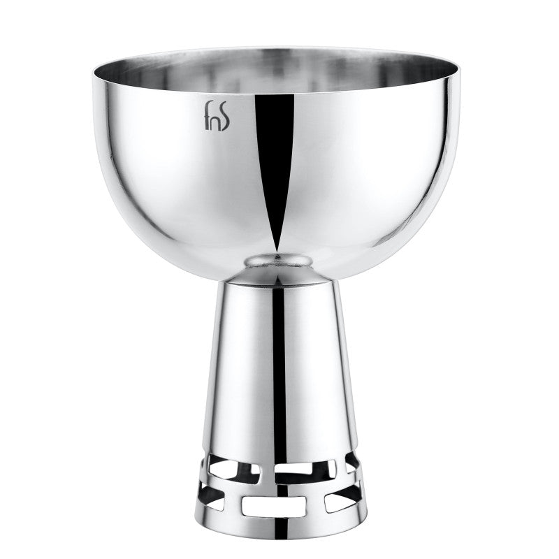 FnS Basil Stainless Steel Bowls Set of 6- Silver