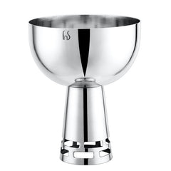 FnS Basil Stainless Steel Bowls Set of 6- Silver