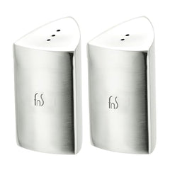 FnS Stainless Steel 2 Pc Salt & Pepper Shaker