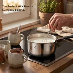 FnS Stainless Steel Mini Milk Pan 14 cm