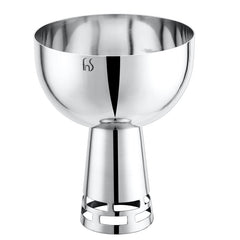 FnS Basil Stainless Steel Bowls Set of 6- Silver