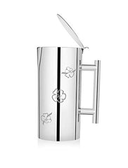 FnS Premium Stainless Steel Floral Decent Water Pitcher (1500 ML)