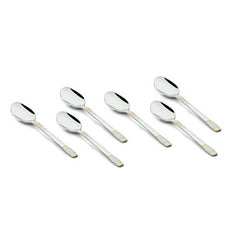 FnS Celebration 24 Karat Gold Plated 6 Pcs Teaspoon Set