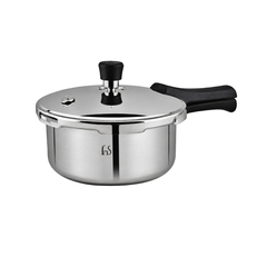 FnS NuChef Atlas Triply Outer Lid Pressure Cooker 3L