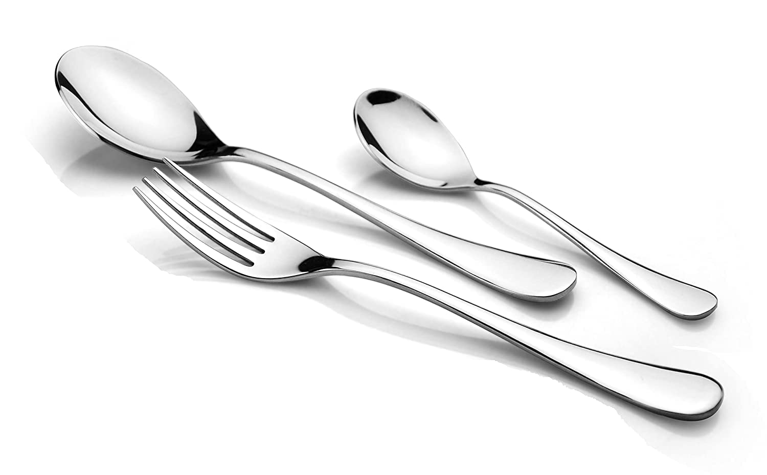 FnS Victoria Stainless Steel 18 PC Cutlery set with Hanging Stand