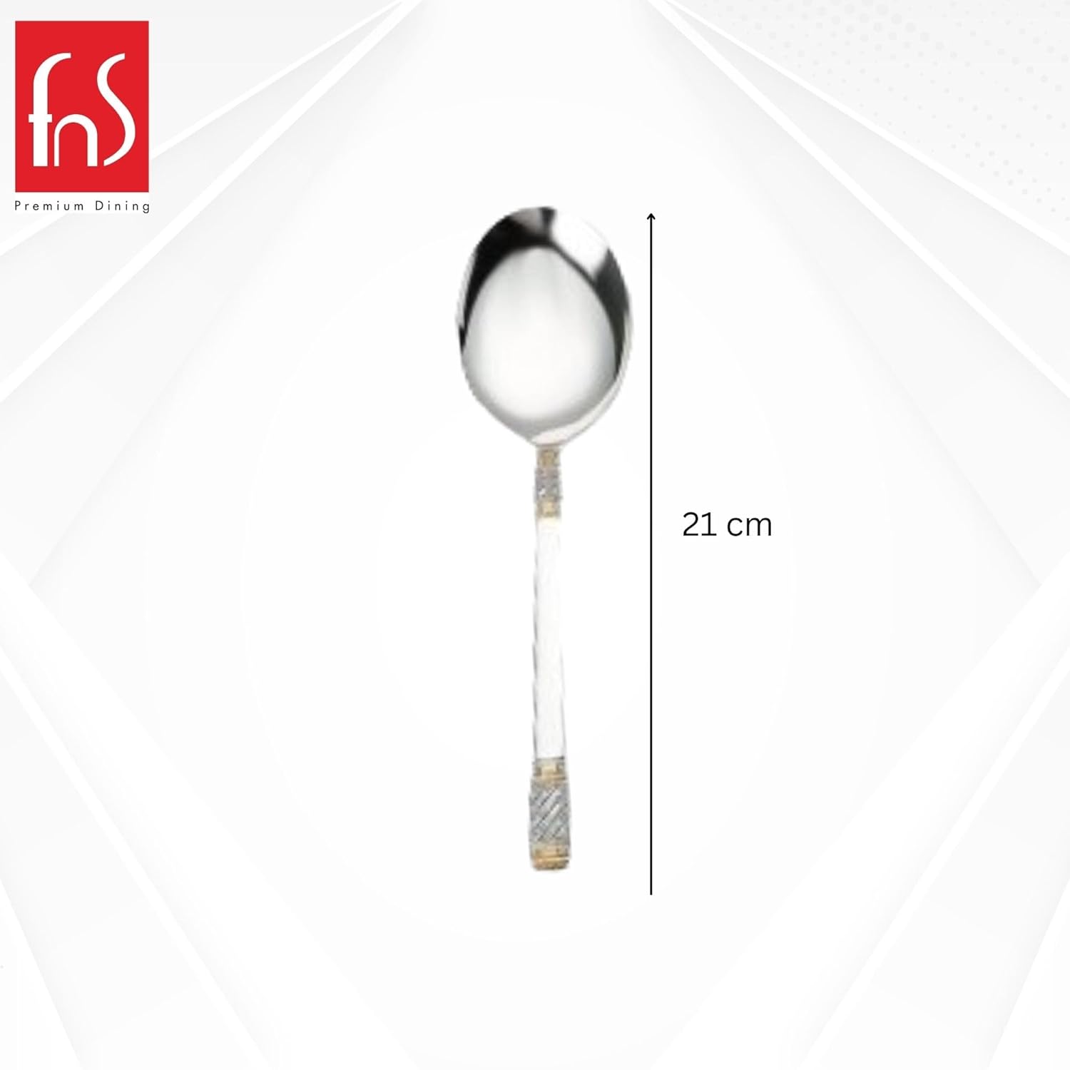 FnS Celebration 24 Karat Gold Plated Veg Serving Spoon