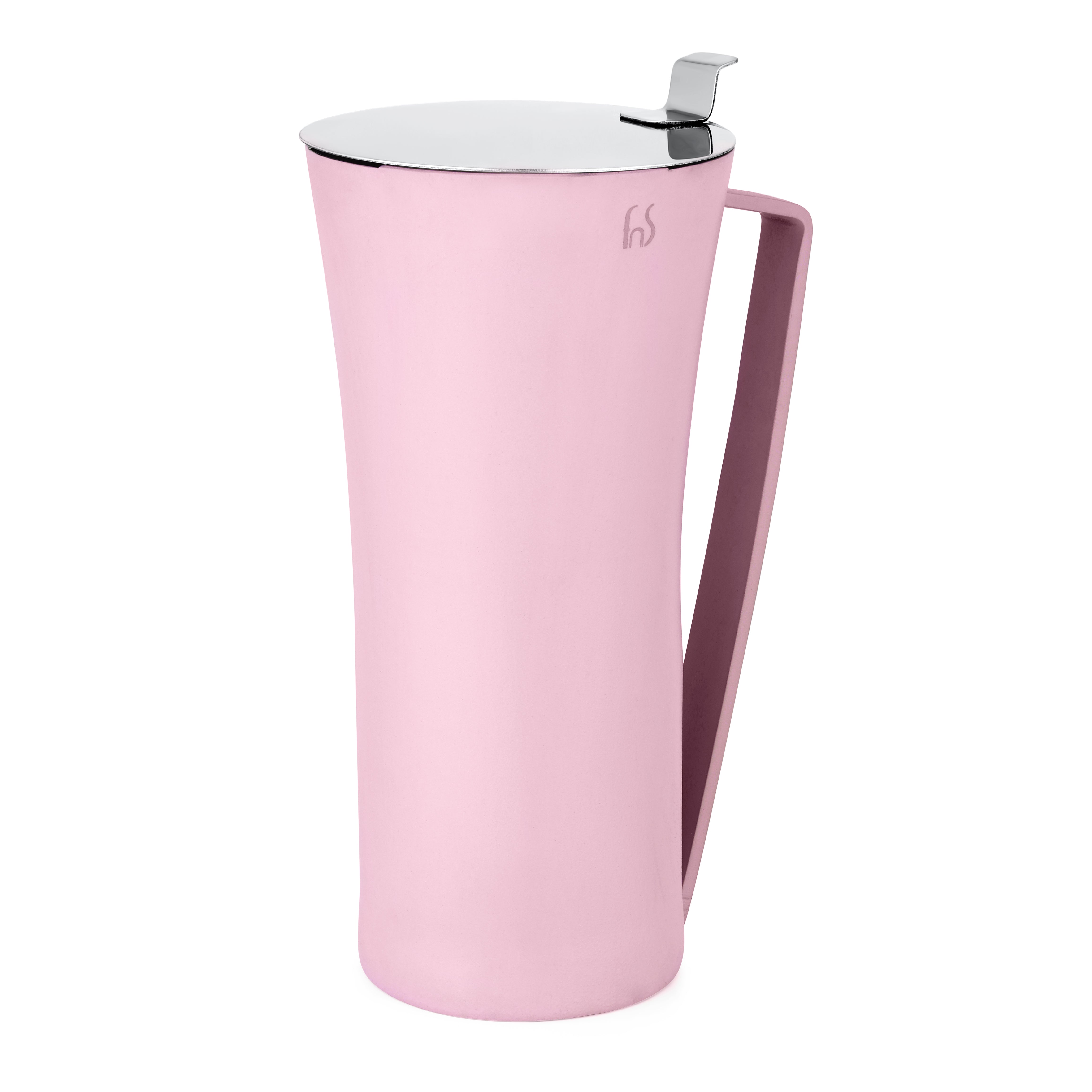 FnS Royal Pink Stainless Steel Strong and Durable Water Pitcher/Jug (Capacity 1.2 LTR)