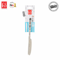 Chef Vicky Ratnani's Signature Collection By FnS Wales Dessert Knife/Dinner knife/Butter knife 2 Pcs Set | Premium artistic & contemporary craftsmanship detailing Handle Design Cutlery for Home, Dining & Kitchen