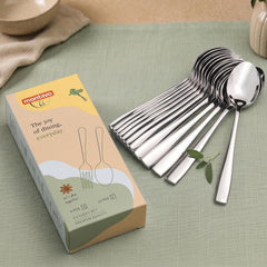 Montavo by FnS Stainless Steel Dinner Spoons | Set of 12