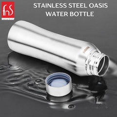 Montavo by FnS Oasis Stainless Steel Water Bottle Set of 6 (Capacity 1 ltr)