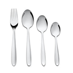 Montavo by FnS Sober Stainless Steel 24 Pcs Cutlery Set