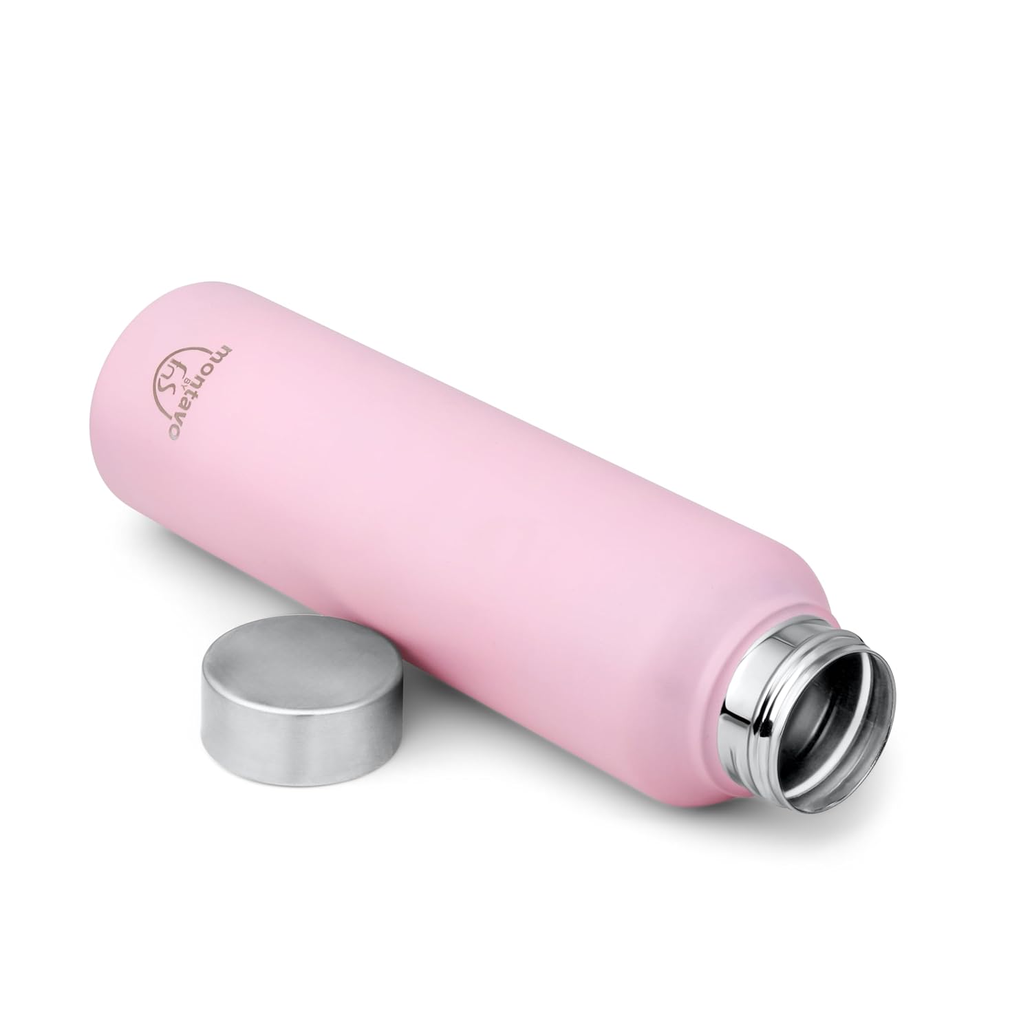 Montavo by FnS BlushBloom color Stainless Steel Water Bottle (Capacity 1 ltr)