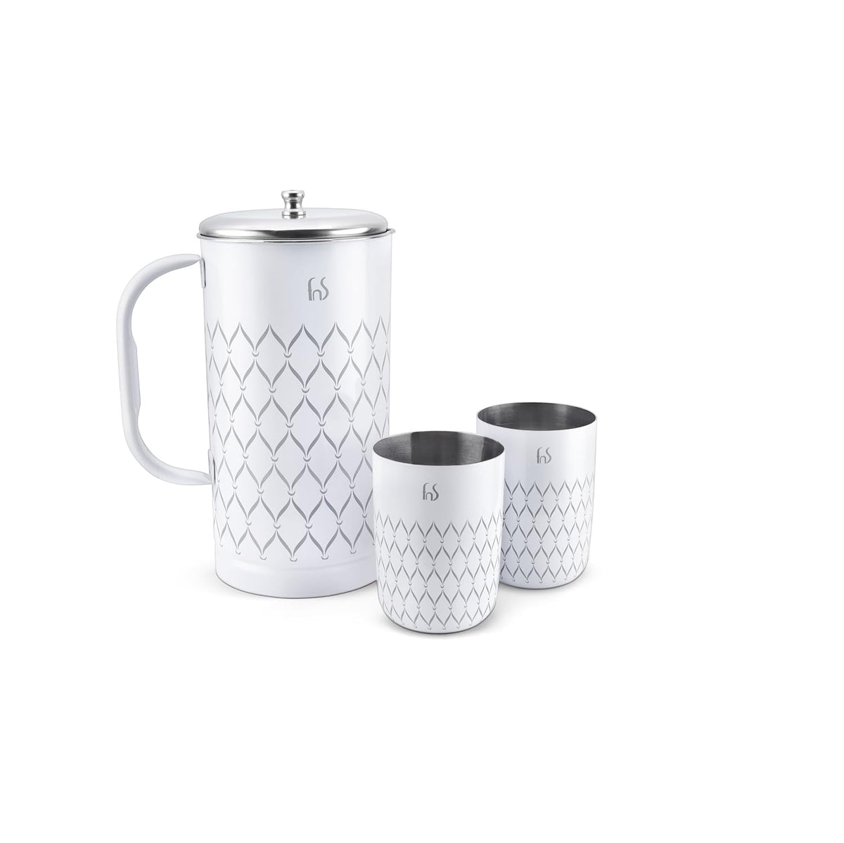 FnS Lecce Pitcher and glass set (1 Pitcher and 2 glass)