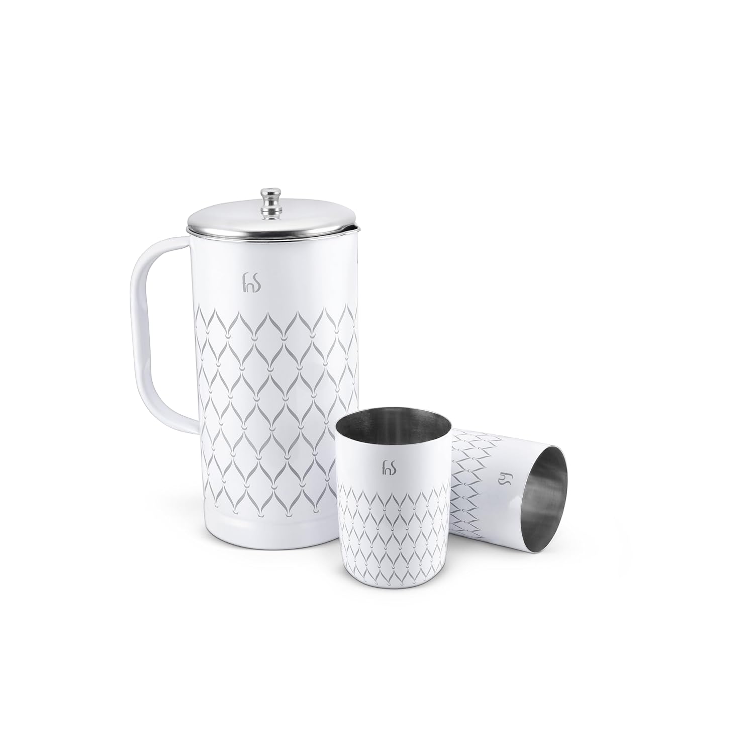 FnS Lecce Pitcher and glass set (1 Pitcher and 2 glass)