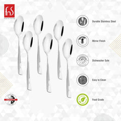 Montavo by FnS Creta stainless steel 12 Pcs Baby spoon Set
