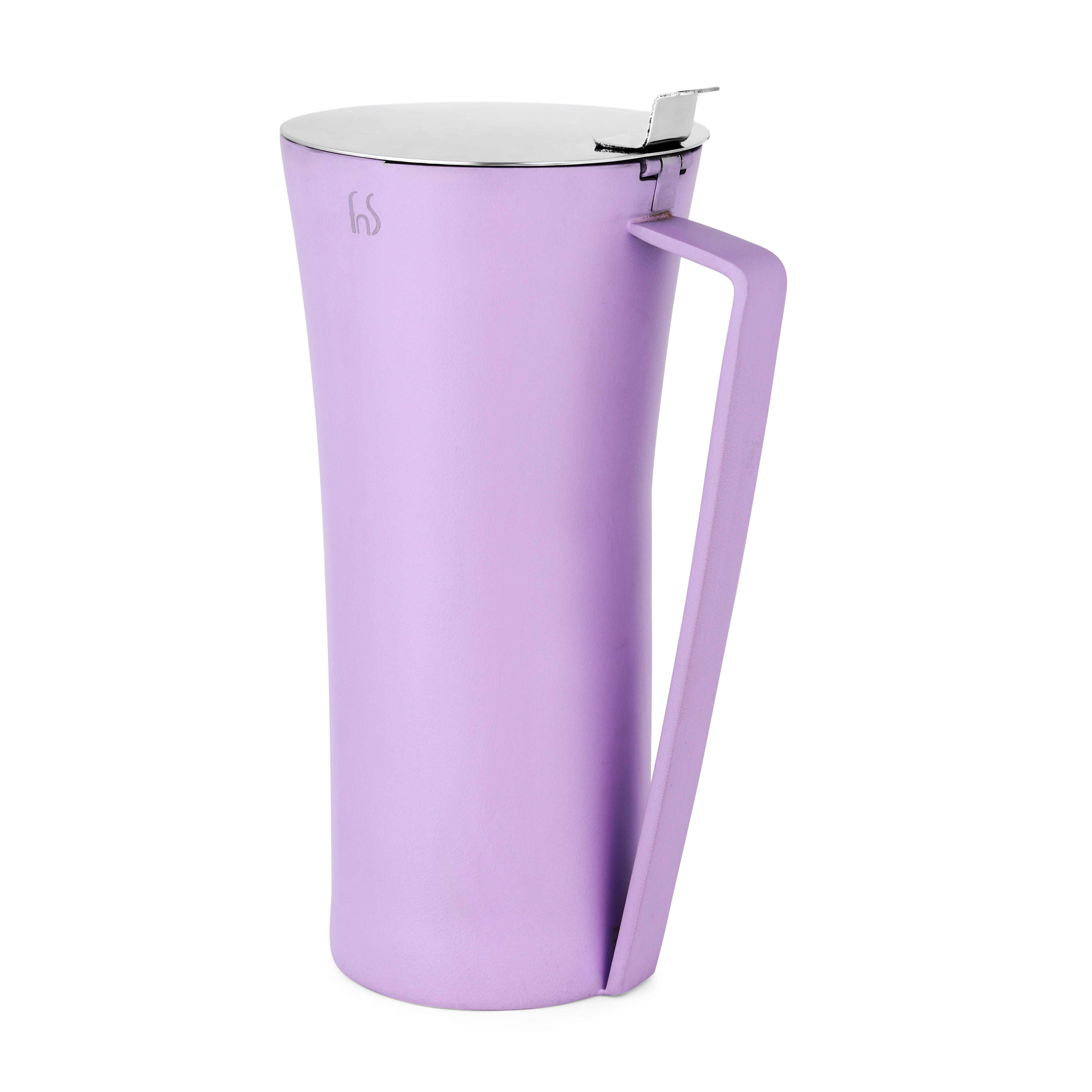 FnS Royal Purple Stainless Steel Strong and Durable Water Pitcher/Jug (Capacity 1.2 LTR)