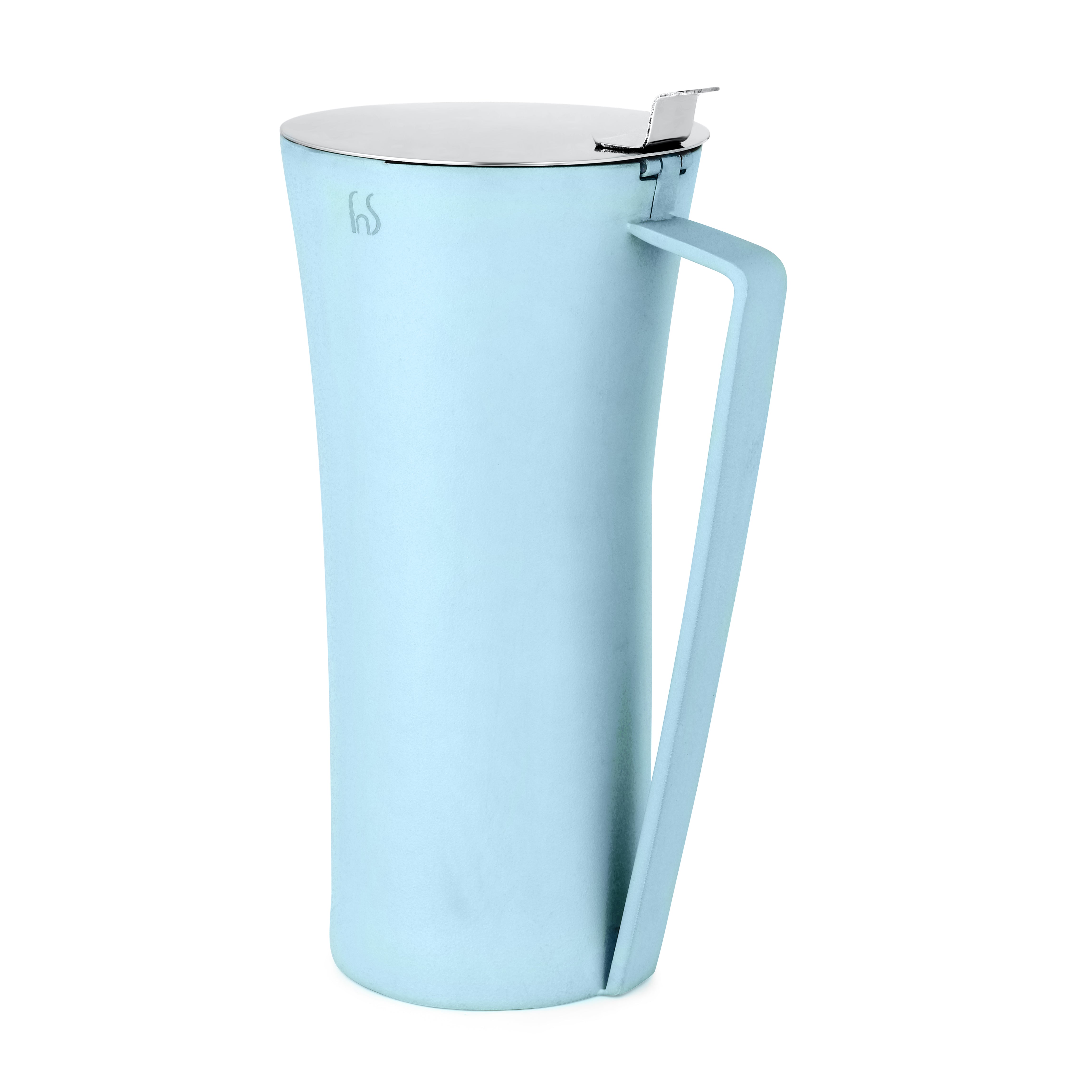 FnS Royal Sky Blue Stainless Steel Strong and Durable Water Pitcher/Jug (Capacity 1.2 LTR)