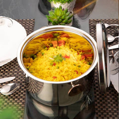 FnS Naples Stainless Steel Casserole (2200 ml)