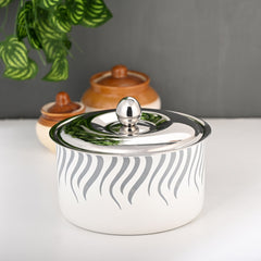 FnS Flame Stainless Steel Casserole (2200ml)