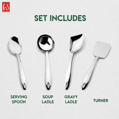 Montavo by FnS  Premium 4 Pcs Kitchen Tool Set (Medium Size)