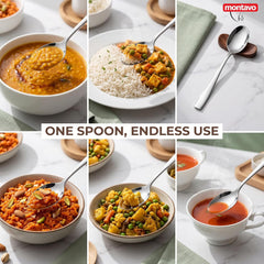 Montavo by FnS Stainless Steel Dinner Spoons | Set of 12