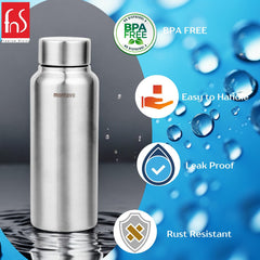 Montavo by FnS Hydra Stainless Steel 1 Litre Water Bottle