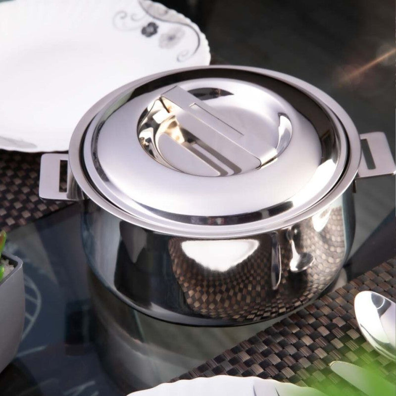 FnS Monja Stainless Steel Casserole (2200 ml)
