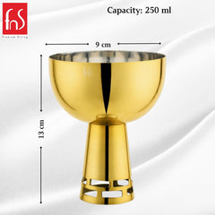 FnS Basil Stainless Steel Bowls Set of 6