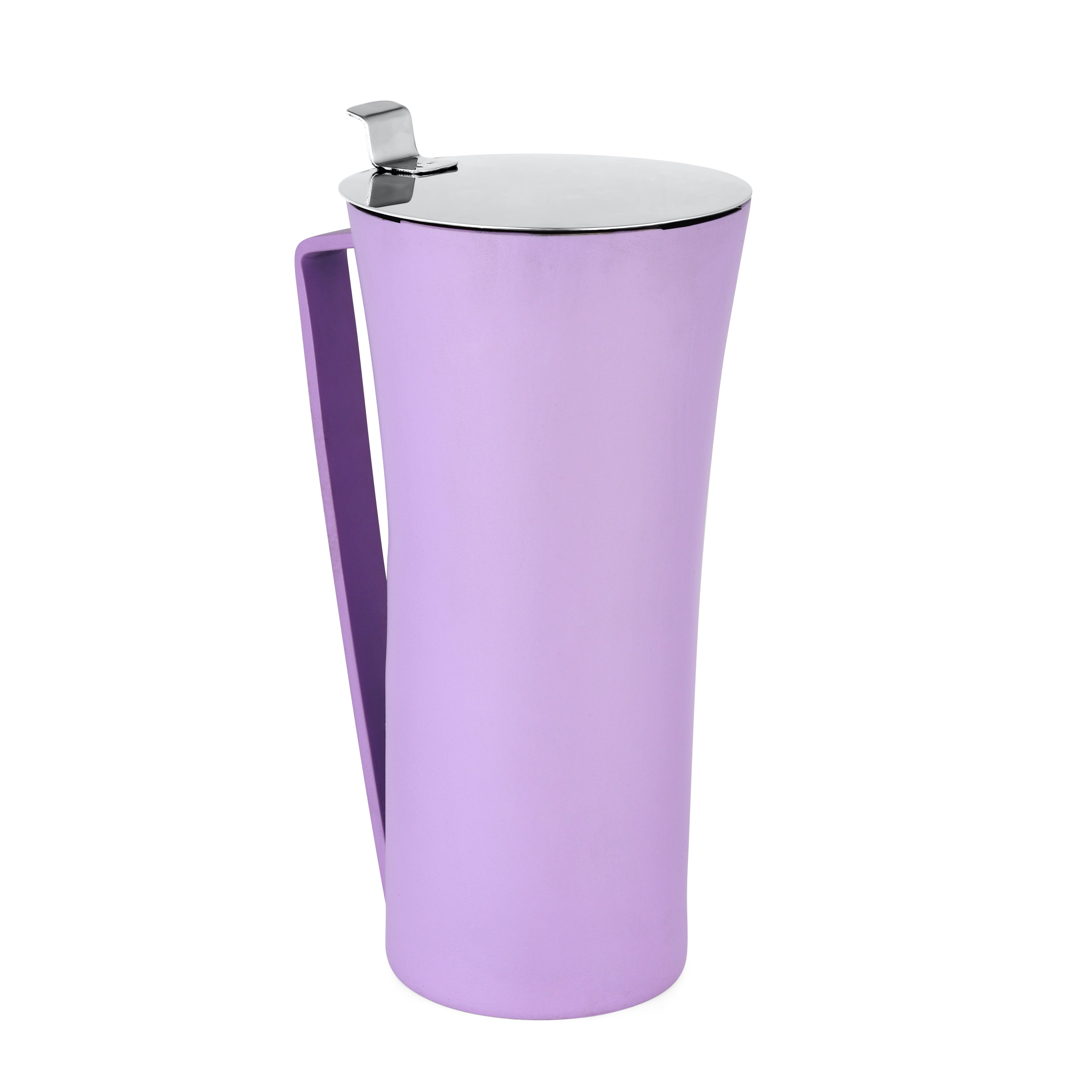 FnS Royal Purple Stainless Steel Strong and Durable Water Pitcher/Jug (Capacity 1.2 LTR)