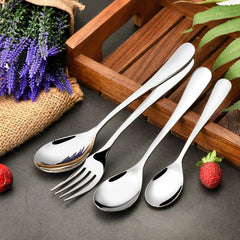 FnS Victoria Stainless Steel 24 Pcs Cutlery Set with Hanging Stand