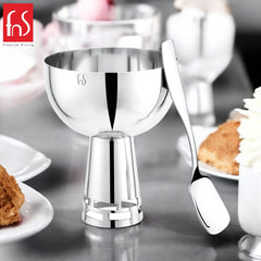 FnS Delight Stainless Steel Ice Cream Cup set of 4