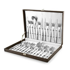 FnS Slim Line 26 Pcs Stainless Steel Cutlery Set
