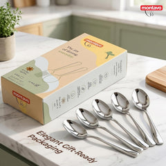 Montavo by FnS Stainless Steel Dinner Spoons | Set of 12