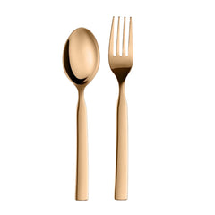 FnS Allie 12 pcs Rose Gold Cutlery Set