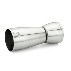 FnS Prato Stainless Steel Double Sided Peg Measure 30/60 ML Each