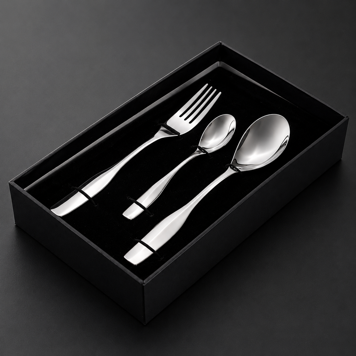FnS Belle 18 Pc Cutlery Set with Gift Box