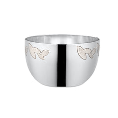 FnS Motif 24 pcs Stainless Steel Dinner (6 Thali, 12 Katori (Bowl), 6 Dinner Spoon)