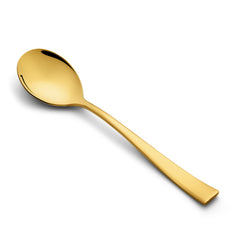 FnS Royal Stainless Steel Gold PVD 5 pcs Dinner Thali Set