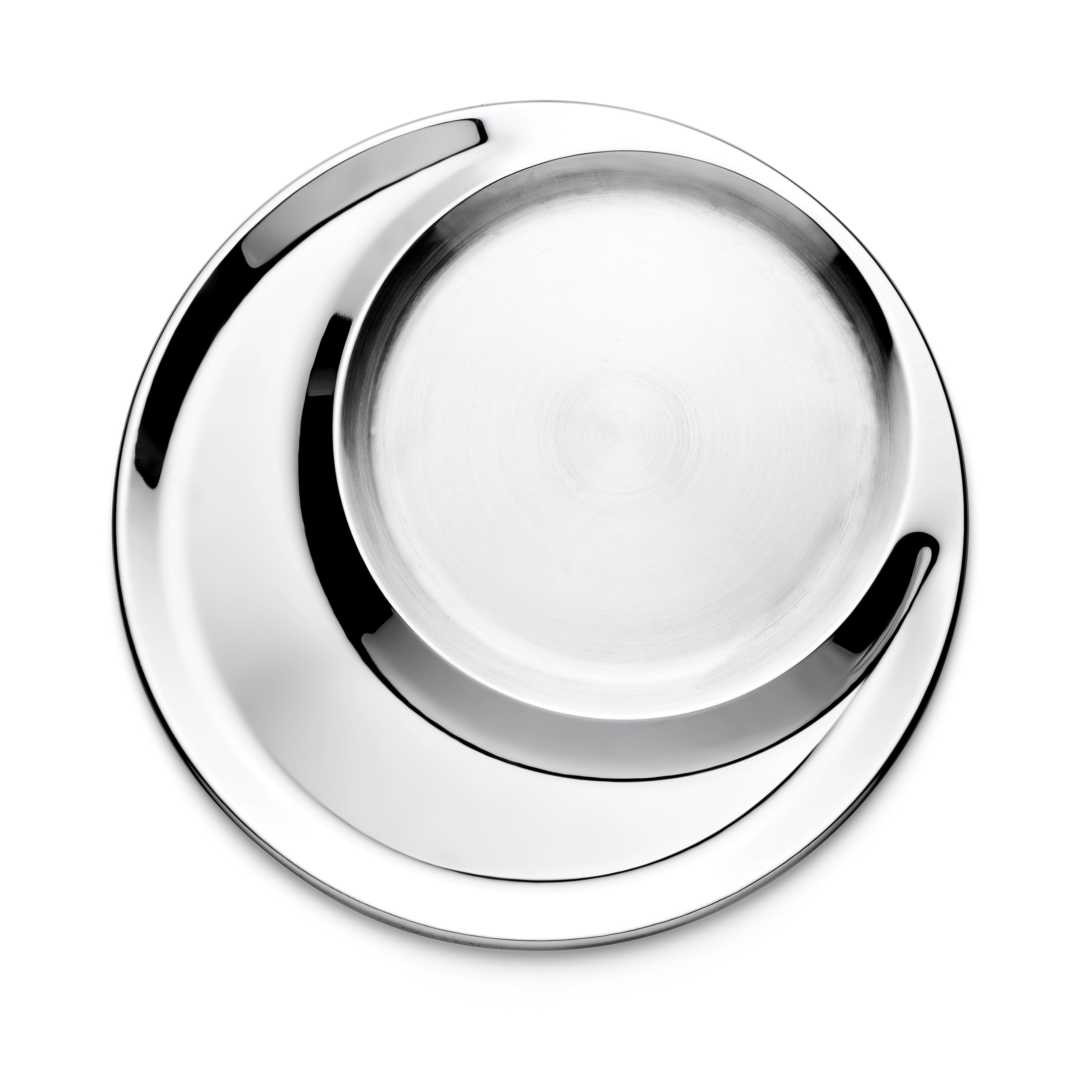 FnS Aristo Stainless Steel 5 pcs Dinner Thali Set