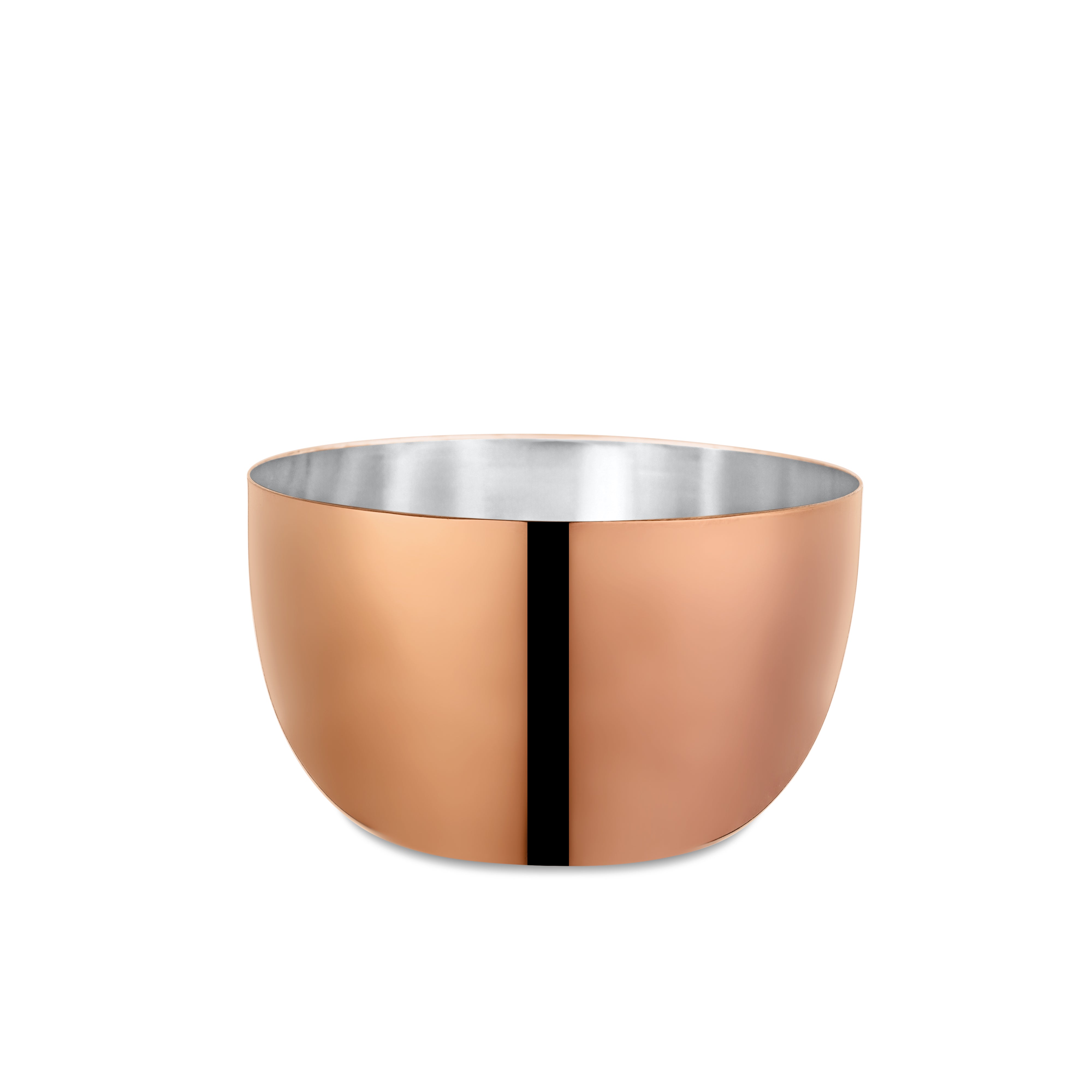 FnS BonBon Rose Gold 24 pcs Stainless Steel Dinner Set (6 Thali, 12 Katori (Bowl), 6 Dinner Spoon)