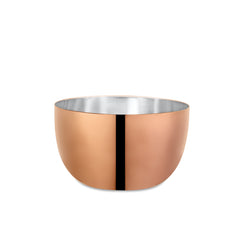 FnS BonBon Rose Gold 24 pcs Stainless Steel Dinner Set (6 Thali, 12 Katori (Bowl), 6 Dinner Spoon)