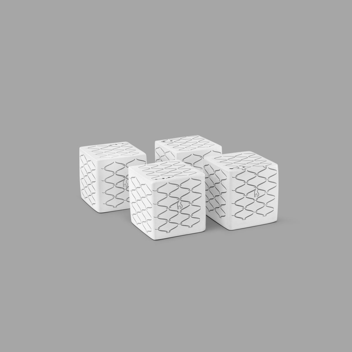 FnS Stainless Steel 2 Pc Salt & Pepper Shaker