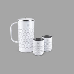 fns Lecce Pitcher and glass set (1 Pitcher and 2 glass)