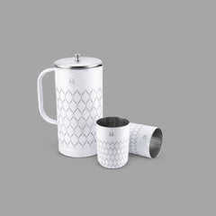 fns Lecce Pitcher and glass set (1 Pitcher and 2 glass)